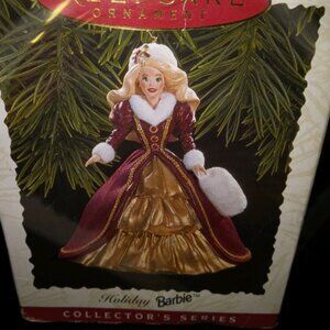 Barbie Hallmark Holiday Collectors Keepsake 1996 Christmas Ornament-Used